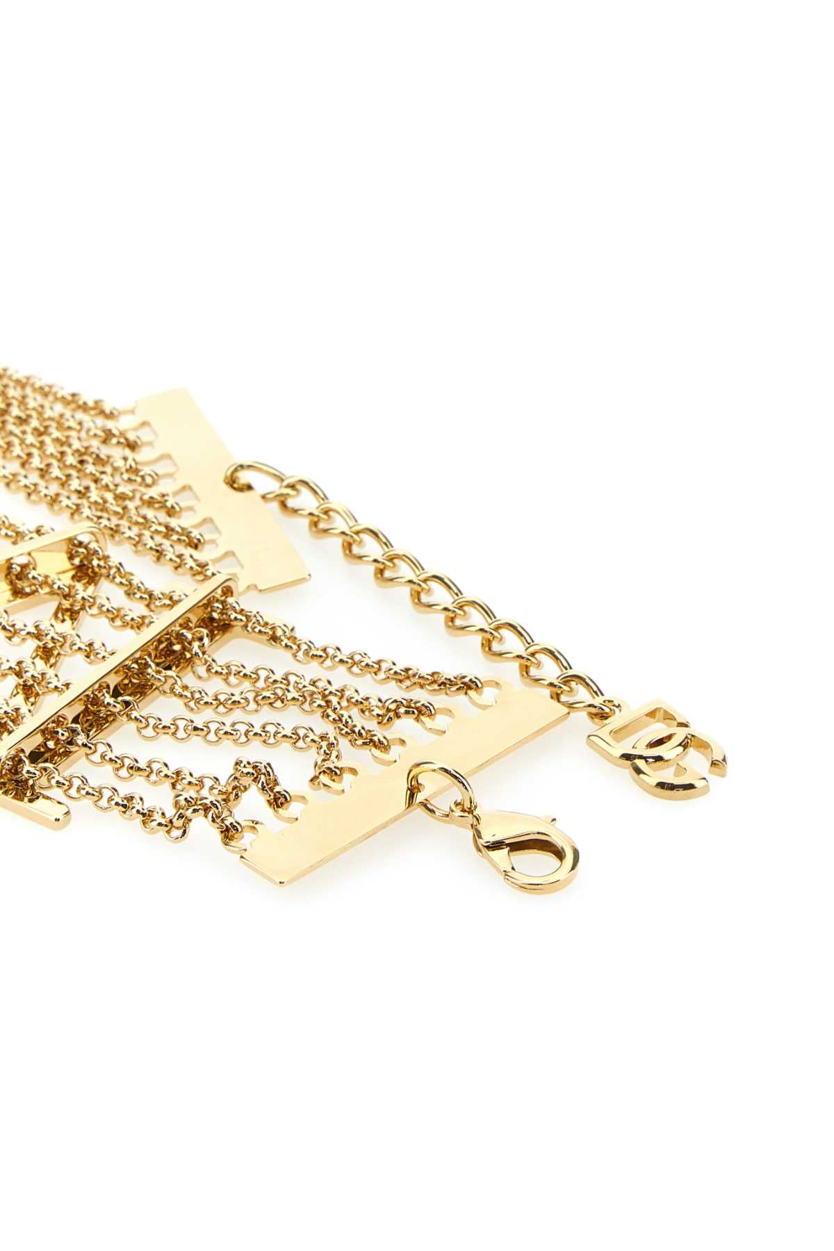 Dolce & Gabbana Women Gold Metal Chocker