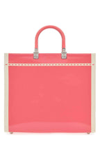 Fendi Women Two-Tone Canvas Medium Sunshine Shopping Bag