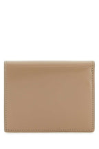 Salvatore Ferragamo Women Beige Leather Wallet