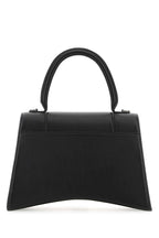 Balenciaga Women Black Leather Hourglass Handbag