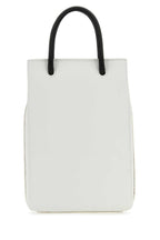 Balenciaga Women White Leather Phone Case