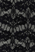 Saint Laurent Women Black Lace Collant