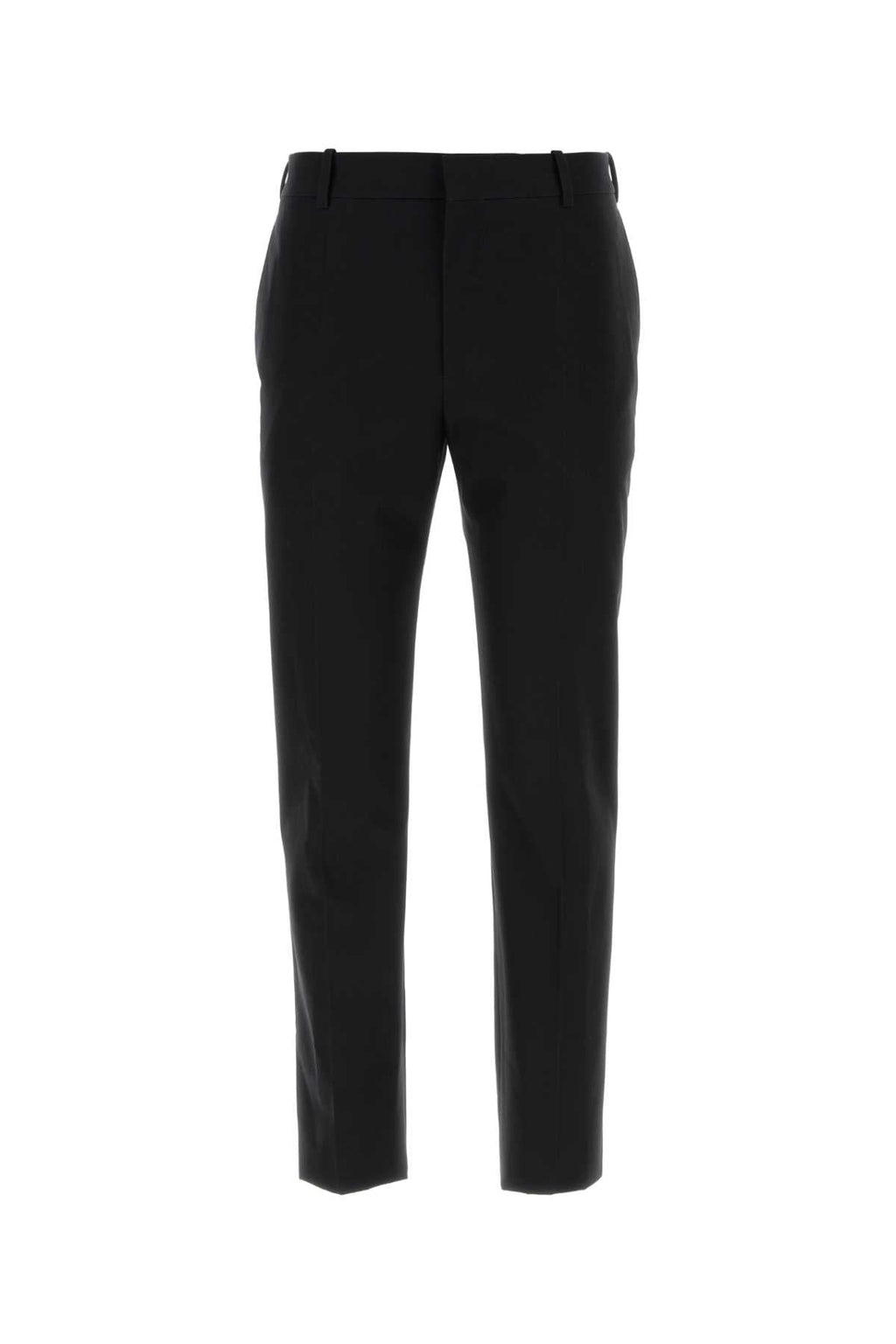 Alexander Mcqueen Men Black Cotton Pant