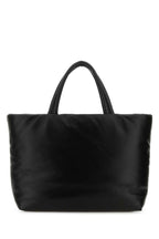 Saint Laurent Men Black Nappa Leather Saint Laurent Shopping Bag