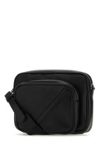 Fendi Men Black Leather Camera Case Duo Fendi Crossbody Bag