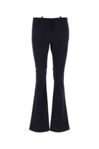 Off White Women Midnight Blue Wool Pant