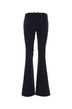 Off White Women Midnight Blue Wool Pant
