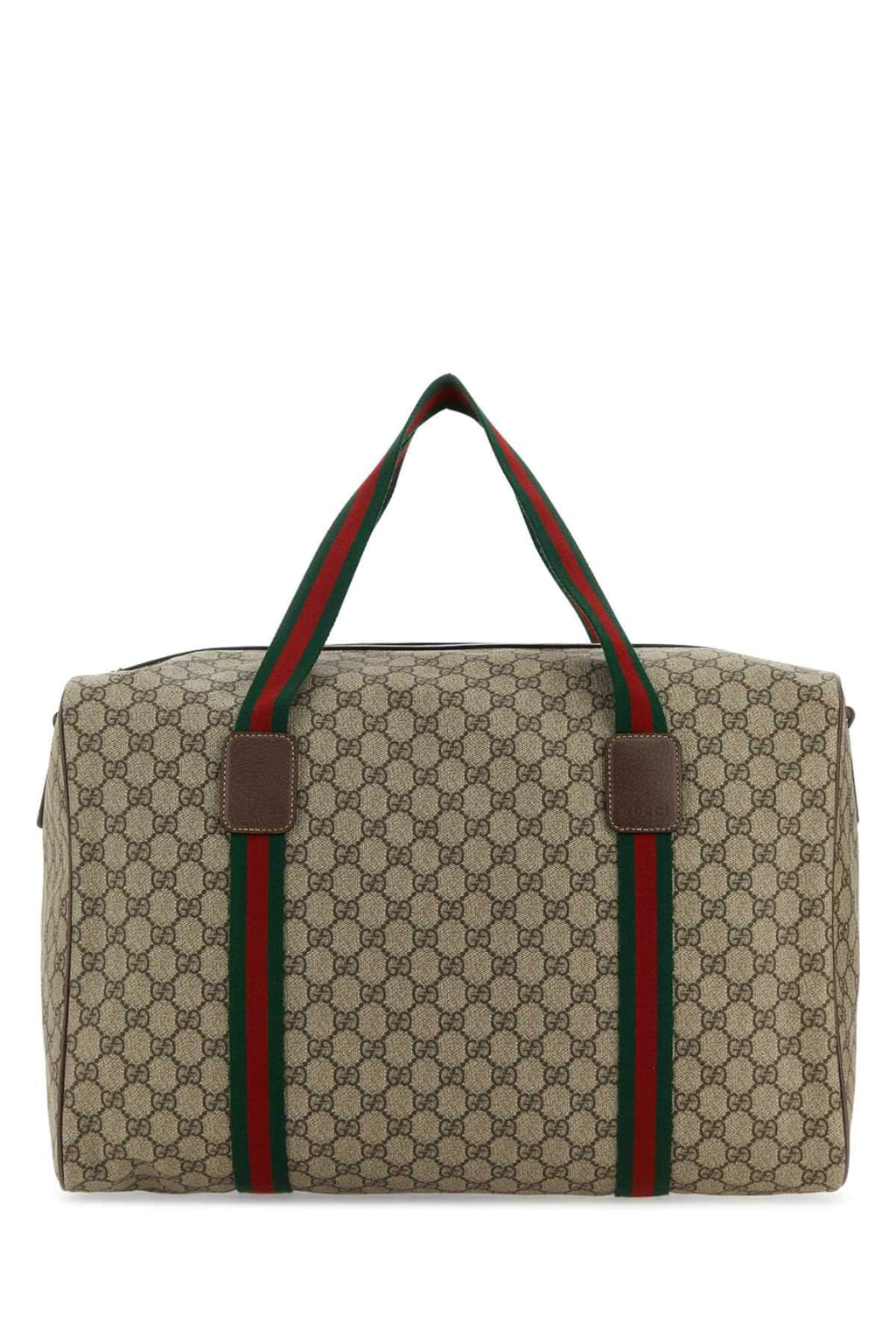 Gucci Men Gg Supreme Fabric Travel Bag