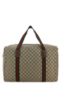 Gucci Men Gg Supreme Fabric Travel Bag