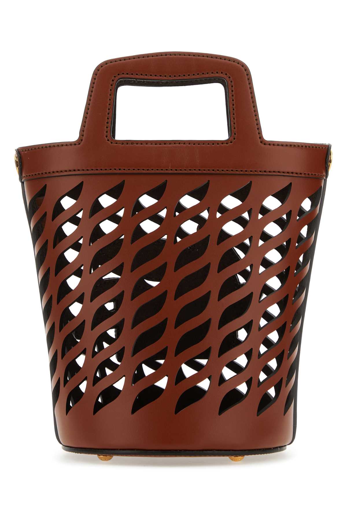 Etro Women Brown Leather Coffa Bucket Bag