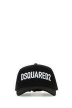 Dsquared Men Black Cotton Baseball Cap