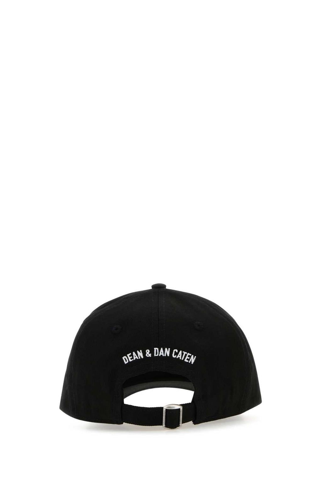 Dsquared Men Black Cotton Baseball Cap