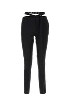 The Attico Women Black Jersey Pant