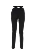 The Attico Women Black Jersey Pant