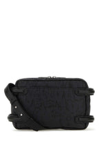 Alexander Mcqueen Men Black Nylon Harness Crossbody Bag