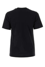 Burberry Women Black Cotton T-Shirt