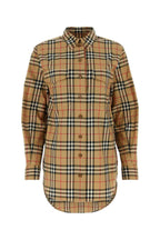 Burberry Women Embroidered Stretch Cotton Shirt