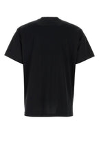 Burberry Men Black Cotton T-Shirt