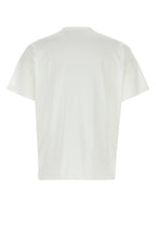 Burberry Men White Cotton T-Shirt