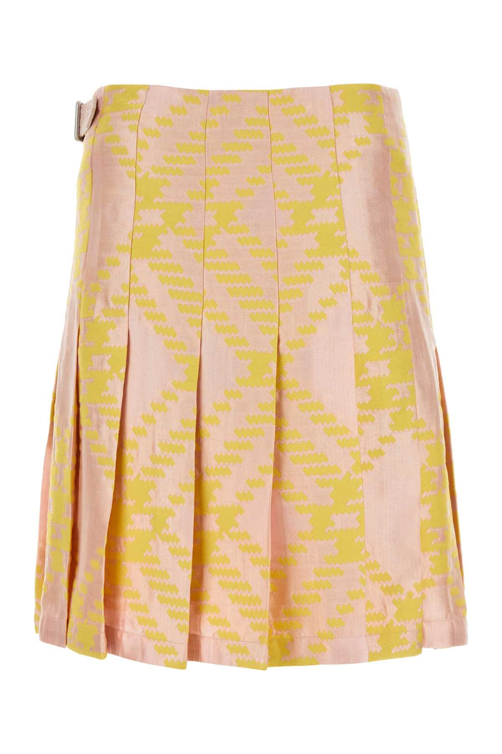 Burberry Women Embroidered Cotton Blend Skirt