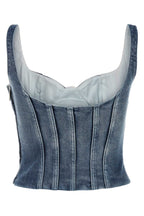 Off White Women Stretch Denim Bodice