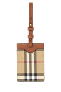 Burberry Women Printed Canvas Porte Adresse Plate