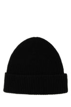 Burberry Women Black Cashmere Beanie Hat