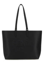 Fendi Men Back Leather Fendi Roma Shopping Bag