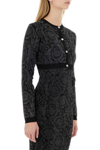 Versace Women Embroidered Stretch Viscose Blend Cardigan