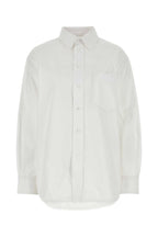 Bottega Veneta Women White Oxford Shirt
