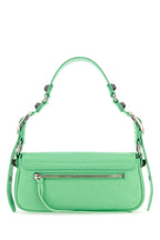 Balenciaga Women Light Green Leather Le Cagole Sling Xs Shoulder Bag