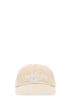 Courreges Women Sand Cotton Baseball Cap