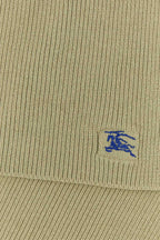 Burberry Unisex Khaki Cashmere Scarf