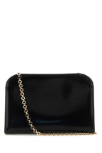 Salvatore Ferragamo Women Black Leather Clutch