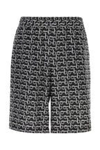 Burberry Men Printed Silk Bermuda Shorts