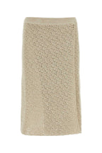 Bottega Veneta Women Sand Crochet Skirt