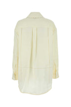 Bottega Veneta Women Cream Linen Shirt