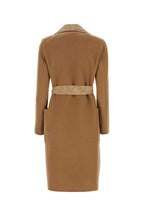 Max Mara Women Biscuit Camel Abito Coat