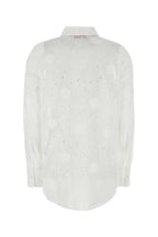 Valentino Garavani Women White Cotton Shirt