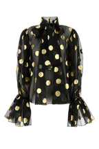 Dolce & Gabbana Women Printed Organza Blouse