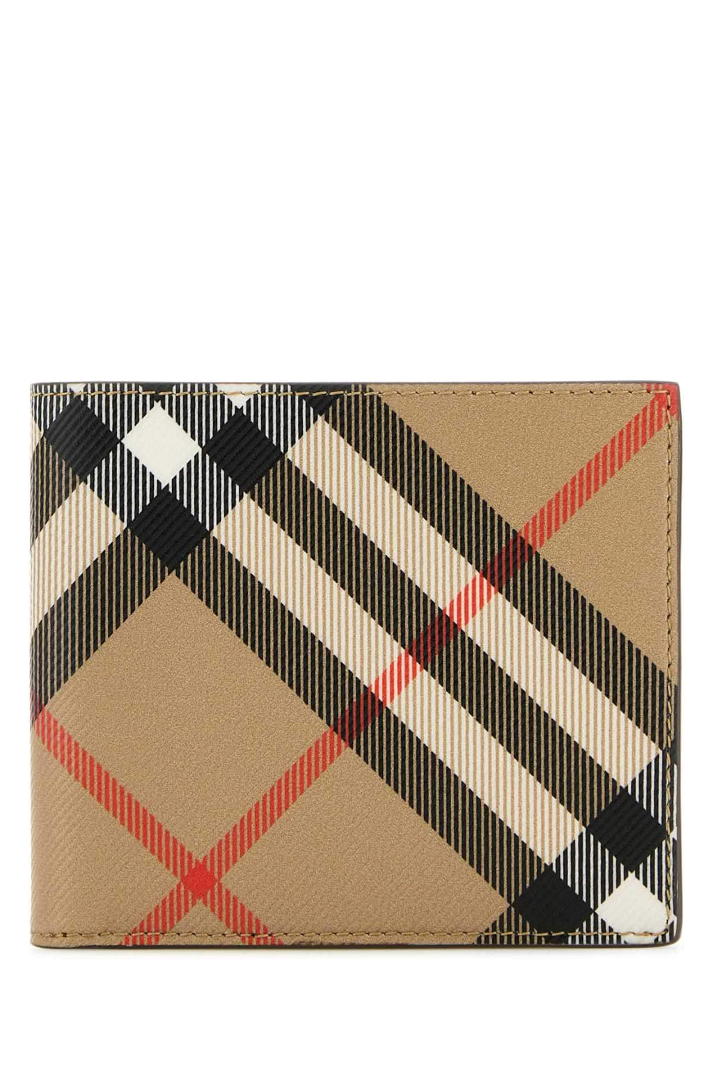 Burberry Men Printed E-Canvas Wallet