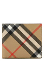 Burberry Men Printed E-Canvas Wallet