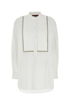 Gucci Women White Poplin Shirt