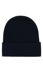 Gucci Men Dark Blue Wool Beanie Hat