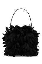 Prada Women Embellished Satin Mini Bucket Bag