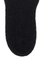 Valentino Garavani Women Black Stretch Mohair Blend Socks