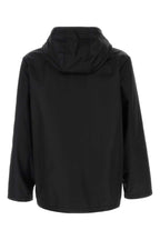 Valentino Garavani Men Black Nylon Windbreaker