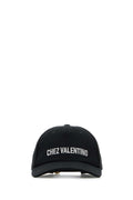 Valentino Garavani Men Midnight Blue Cotton Baseball Cap