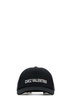 Valentino Garavani Men Midnight Blue Cotton Baseball Cap