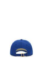 Valentino Garavani Men Electric Blue Cotton Baseball Cap